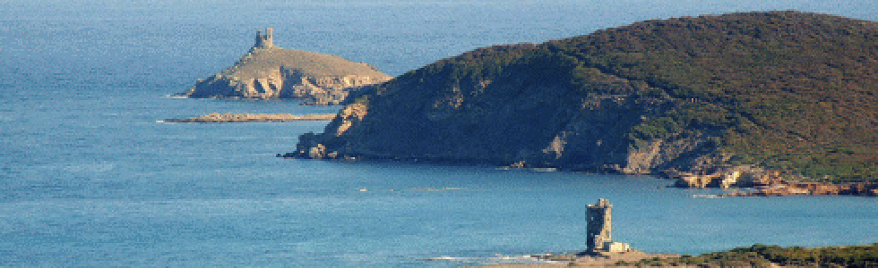 Un tratto della costa di Capo Corso