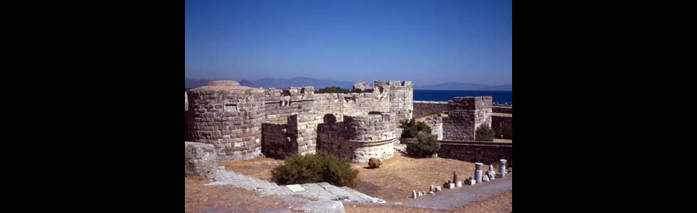 Rovine del castello di Kos