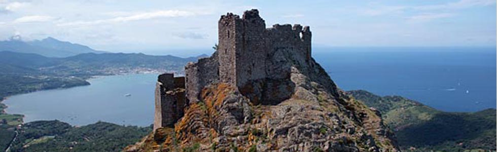 Il castello del Volterraio all'Isola d'Elba