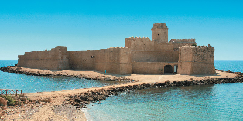 La fortezza aragonese di Le Castella