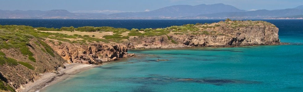 Sant'Antioco, dove oggi sorge la torre Cannai